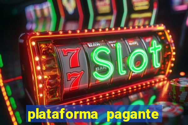 plataforma pagante fortune tiger